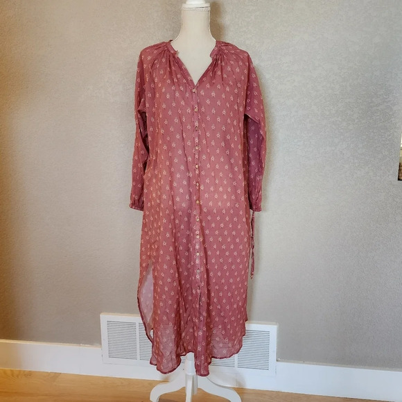 Spell and the Gypsy Collective utopia Button through dress color berry s… - Picture 6 of 10